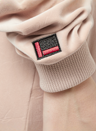 FUBU, Signature Allover Velours Short Hoodie, multicolor, Afbeelding 4 van 5