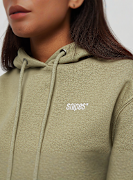 SNIPES, Small Logo Essential Hoodie, green, Image 3 of 5