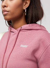 SNIPES, Small Logo Essential Hoodie, light pink, Image 3 of 4