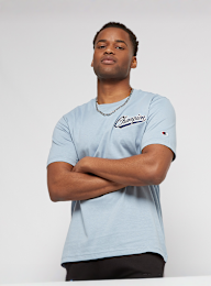 Champion, Crewneck T-Shirt, blauw, Afbeelding 1 van 4