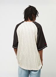 FUBU, Varsity Pinstriped Baseball Jersey, biały, Obraz 2 z 7