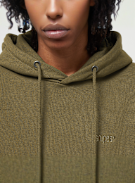 SNIPES, Small Logo Essential Hoodie, green, Image 3 of 5