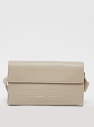 Karl Kani, Retro Fake Leather Handbag, grijs, Afbeelding 1 van 6