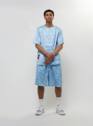 FUBU, Retro All Over Print Baseball Jersey, blauw, Afbeelding 5 van 5