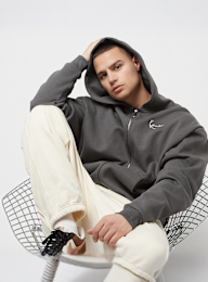 Karl Kani, Chest Signature Essential Zip Hoodie, grey, Image 1 of 4