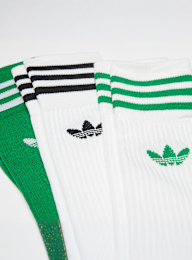 adidas Originals, 3 PACK - adicolor Solid Crew Socks, multi-colour, Image 2 of 2