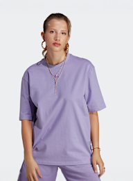 adidas Originals, Trefoil Essentials T-shirt, roze, Afbeelding 1 van 5