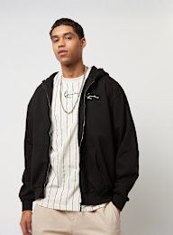 Karl Kani, Chest Signature Essential Zip Hoodie, zwart, Afbeelding 1 van 4