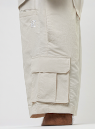 Karl Kani, Rubber Signature Cargo Shorts, biały, Obraz 5 z 7