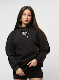 Karl Kani, Woven Signature Old English Long Hoodie, czarny, Obraz 1 z 5