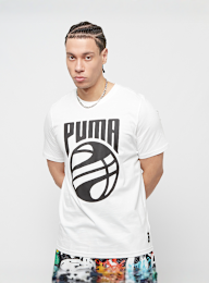 PUMA, Posterize Tee Puma, wit, Afbeelding 1 van 5