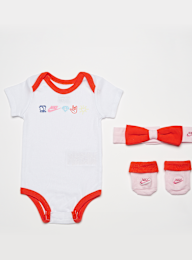 Nike, XO Swoosh Set (3 Piece), wit, Afbeelding 1 van 2