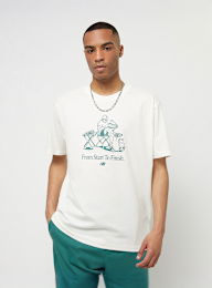 New Balance, Essentials Cafe At Nb T-Shirt 2, wit, Afbeelding 1 van 5