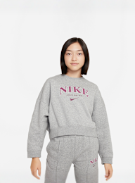 Nike, JUNIOR G NSW TREND FLC CREW PRNT, grijs, Afbeelding 1 van 4