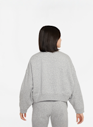 Nike, JUNIOR G NSW TREND FLC CREW PRNT, grijs, Afbeelding 2 van 4