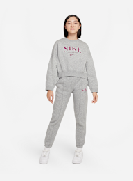 Nike, JUNIOR G NSW TREND FLC CREW PRNT, grijs, Afbeelding 4 van 4