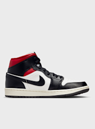 Jordan, WMNS Air Jordan 1 Mid, black, Image 2 of 8