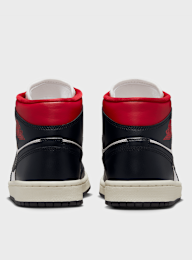 Jordan, WMNS Air Jordan 1 Mid, black, Image 5 of 8