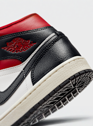 Jordan, WMNS Air Jordan 1 Mid, black, Image 8 of 8