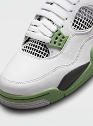 Jordan, WMNS Air Jordan 4 Retro, white, Image 7 of 8