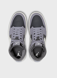 Jordan, WMNS Air Jordan 1 Mid, grey, Image 6 of 8