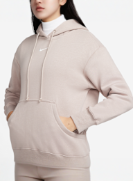 Nike, Sportswear Phoenix Fleece Oversized Pullover Hoodie, bruin, Afbeelding 6 van 7