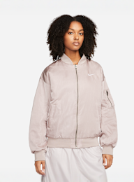 Nike, Sportswear Varsity Bomber Jacket, beige, Afbeelding 2 van 8