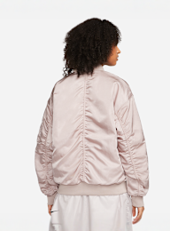 Nike, Sportswear Varsity Bomber Jacket, beige, Afbeelding 3 van 8