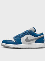 Jordan, Air 1 Low (GS), blue, Image 1 of 9