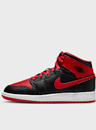 Jordan, Air 1 Mid (GS), black, Image 1 of 8