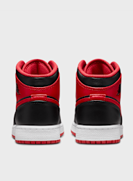 Jordan, Air 1 Mid (GS), zwart, Afbeelding 5 van 8