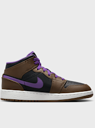 Jordan, Air Jordan 1 Mid (GS), czarny, Obraz 2 z 8