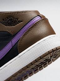 Jordan, Air Jordan 1 Mid (GS), black, Image 8 of 8