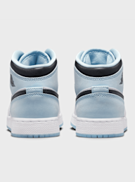 Jordan, Air Jordan 1 Mid SE Big Kids' Shoes (GS), blue, Image 4 of 7