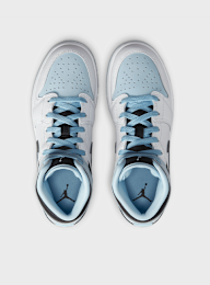 Jordan, Air Jordan 1 Mid SE Big Kids' Shoes (GS), blue, Image 5 of 7