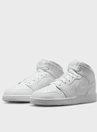 Jordan, Jordan 1 Mid (GS), white, Image 4 of 8
