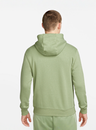 Nike, Sportswear Club Fleece Hoodie, green, Image 2 of 5