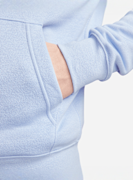 Nike, Sportswear Club Fleece Hoodie, blue, Image 4 of 5