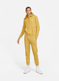 Nike, Sportswear Club Fleece Hoodie, yellow, Image 6 of 6