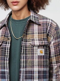 Carhartt WIP, Longsleeve Valmon Shirt, bruin, Afbeelding 3 van 4