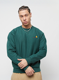 Carhartt WIP, American Script Sweat, beige, Afbeelding 1 van 4