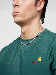 Carhartt WIP, American Script Sweat, beige, Afbeelding 3 van 4