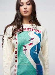 Carhartt WIP, W' Vacanze Sweater, beige, Afbeelding 3 van 5