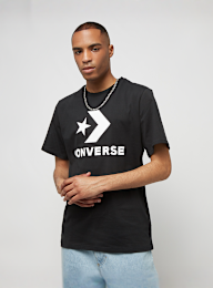 Converse, Standard Fit Center Tar Chev Tee, zwart, Afbeelding 1 van 5