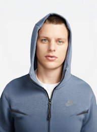 Nike, Sportswear Tech Fleece Full-Zip Hoodie, blauw, Afbeelding 3 van 7