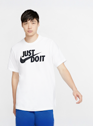 Nike, Sportswear Just do it T-Shirt, wit, Afbeelding 1 van 5