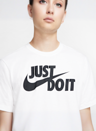 Nike, Sportswear Just do it T-Shirt, wit, Afbeelding 3 van 5