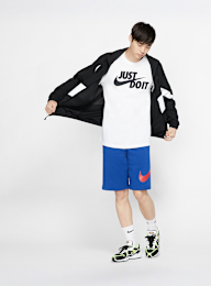 Nike, Sportswear Just do it T-Shirt, wit, Afbeelding 4 van 5