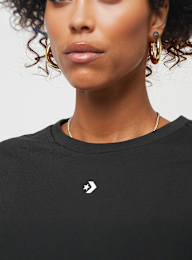 Converse, Wordmark Twist Tee, zwart, Afbeelding 3 van 5