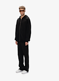 PEQUS, Ilios Pin Zip Hoodie, zwart, Afbeelding 4 van 4